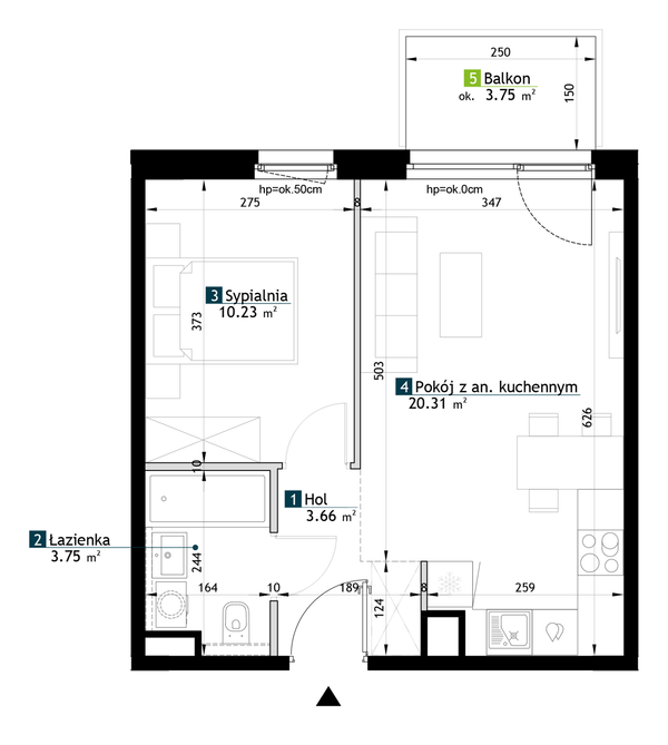 Rzut Stacja Rembertów - AA0107