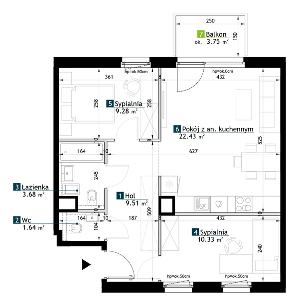 Rzut Stacja Rembertów - AA0309