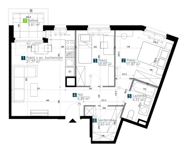 Rzut M Bemowo - AB0103