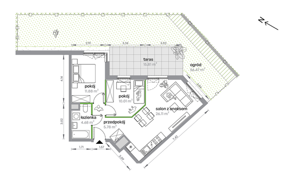 Rzut M Bemowo - AA0001/4