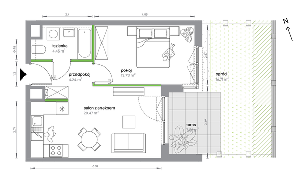 Rzut M Bemowo - AA0002/4