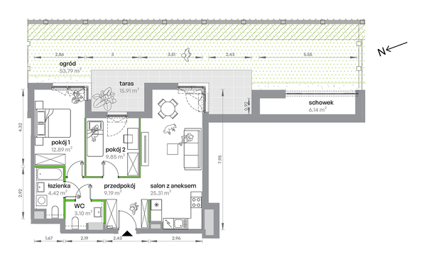 Rzut M Bemowo - AA0003/4