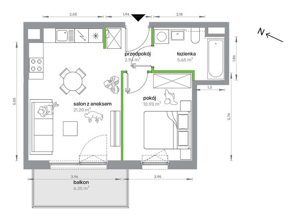 Rzut M Bemowo - AA0202/4
