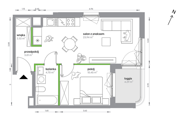 Rzut M Bemowo - AA0204/4