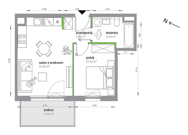 Rzut M Bemowo - AA0302/4