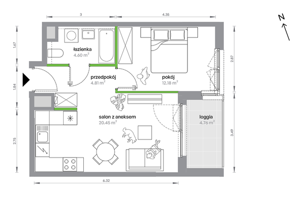 Rzut M Bemowo - AA0308/4