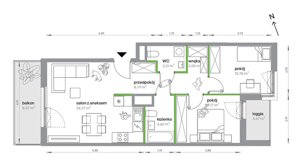 Rzut M Bemowo - AA0309/4