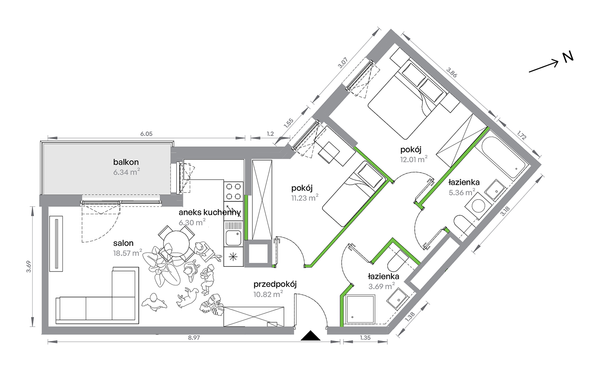 Rzut M Bemowo - AA0401/4