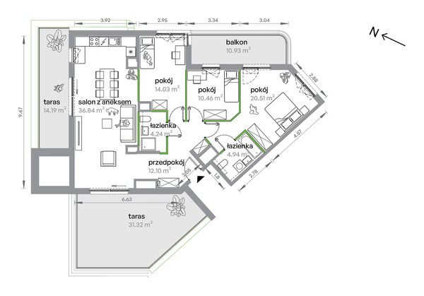 Rzut M Bemowo - AA0501/4