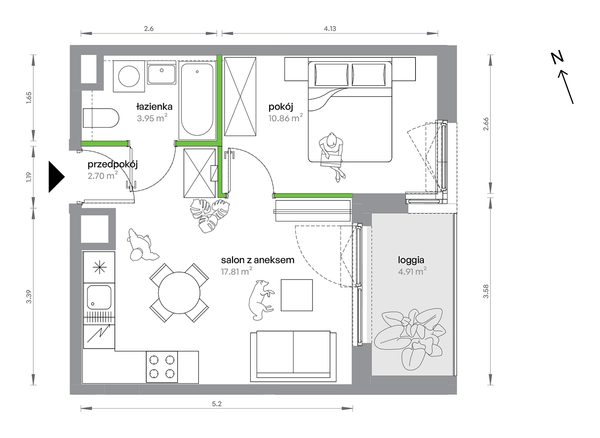 Rzut M Bemowo - AB0302/4