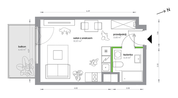 Rzut M Bemowo - AB0506/4