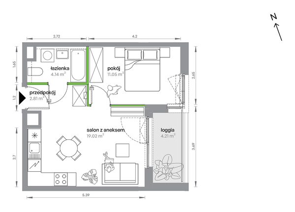 Rzut M Bemowo - AC0103/4