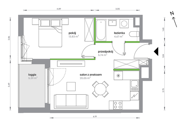 Rzut M Bemowo - AC0108/4