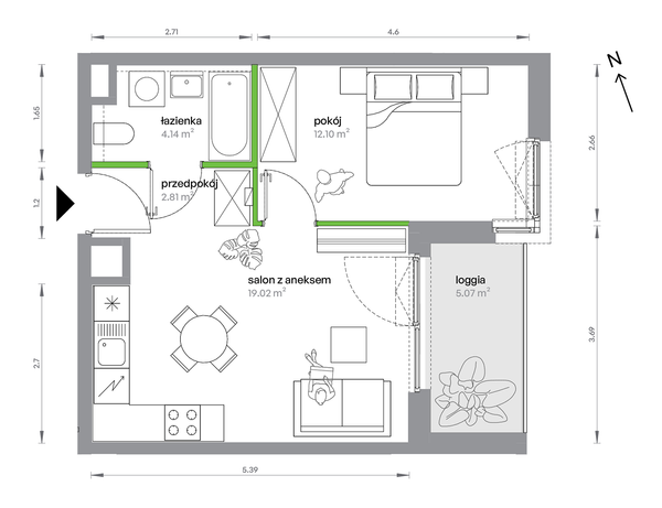Rzut M Bemowo - AC0202/4