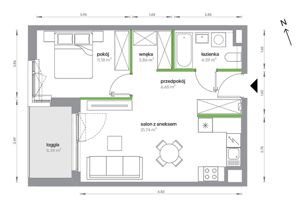 Rzut M Bemowo - AC0207/4
