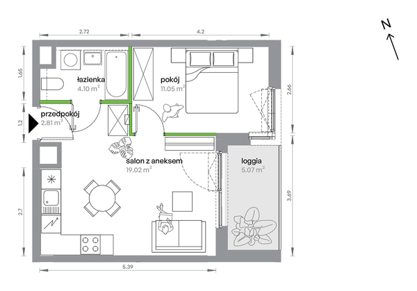 Rzut M Bemowo - AC0404/4