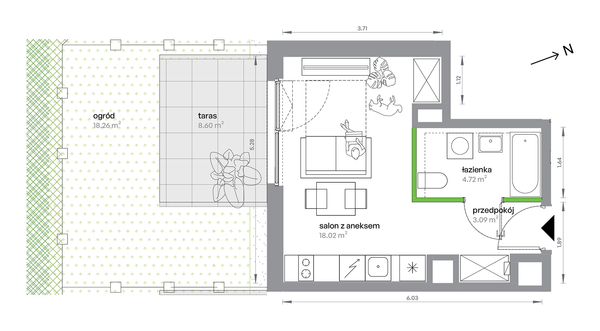 Rzut M Bemowo - BA0004/4