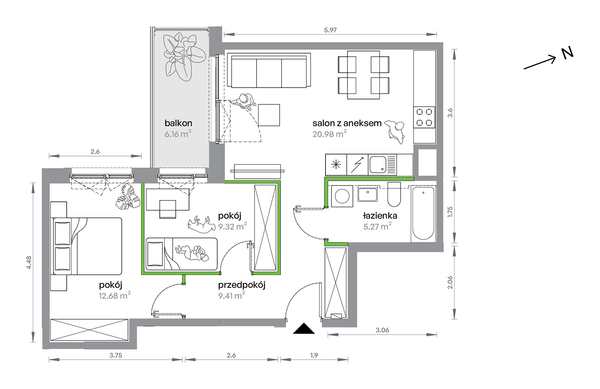 Rzut M Bemowo - BA0103/4
