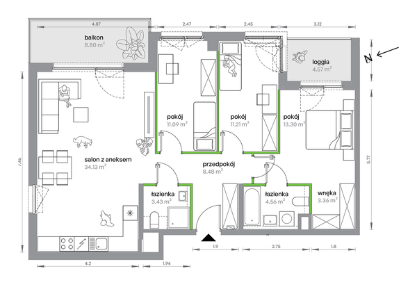 Rzut M Bemowo - BA0201/4