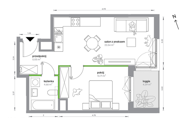 Rzut M Bemowo - BA0202/4