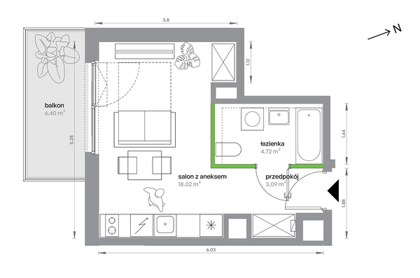 Rzut M Bemowo - BA0205/4