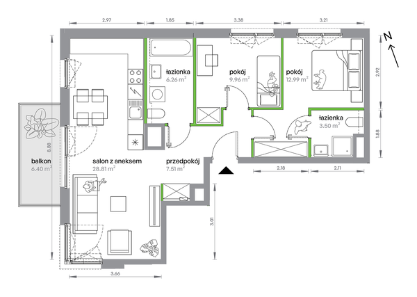 Rzut M Bemowo - BA0206/4