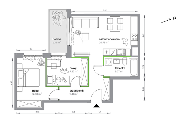 Rzut M Bemowo - BA0303/4