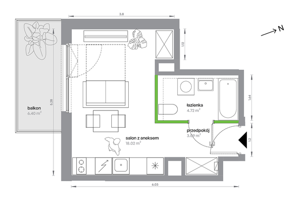 Rzut M Bemowo - BA0305/4