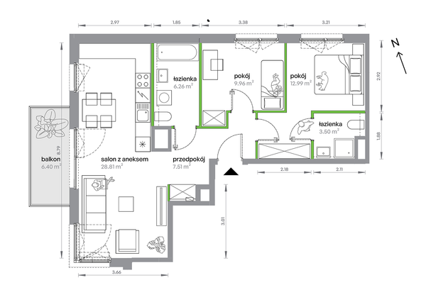Rzut M Bemowo - BA0406/4