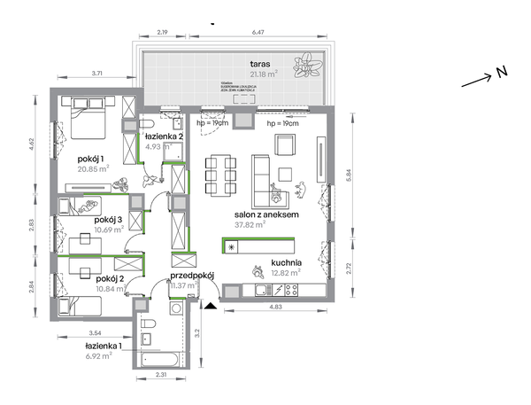 Rzut M Bemowo - BA0502/4