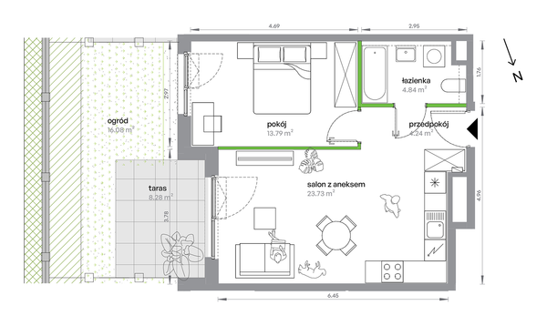Rzut M Bemowo - BB0002/4
