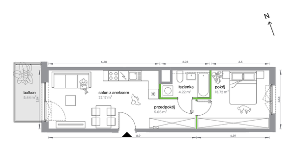 Rzut M Bemowo - BB0101/4