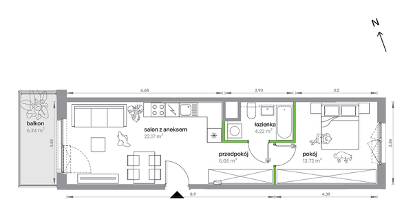Rzut M Bemowo - BB0401/4