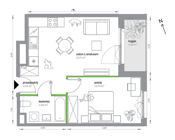 Rzut M Bemowo - BB0402/4