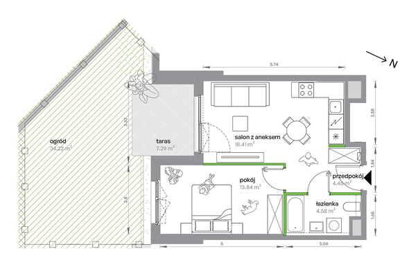 Rzut M Bemowo - BC0004/4