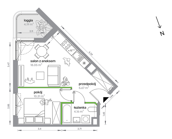 Rzut M Bemowo - BC0302/4