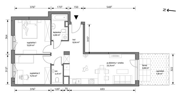Rzut Trzcinowa Vita - 18/071