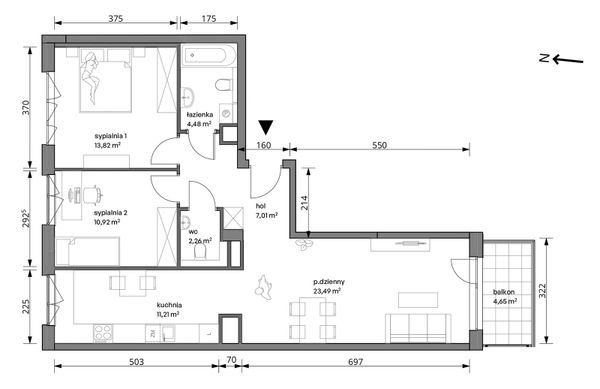 Rzut Trzcinowa Vita - 18/114