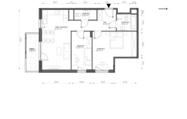 Rzut Aleje Praskie - 018/9