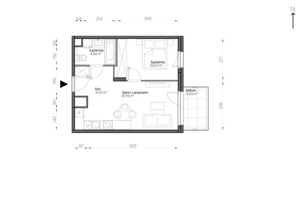 Rzut Aleje Praskie - 124/8