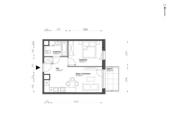 Rzut Aleje Praskie - 133/8