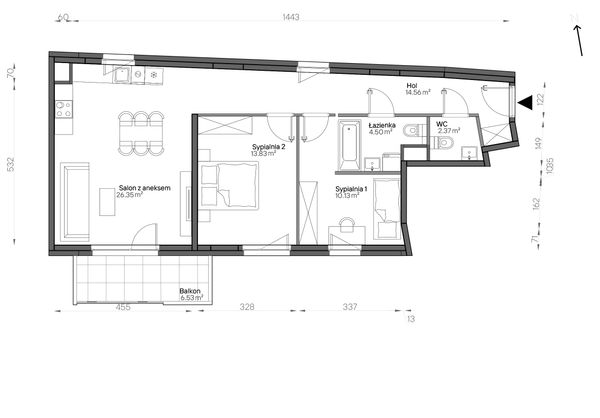 Rzut Aleje Praskie - 138/8