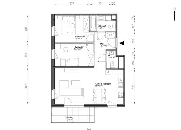 Rzut Aleje Praskie - 013/8