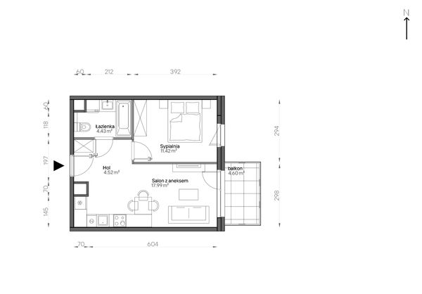 Rzut Aleje Praskie - 109/8