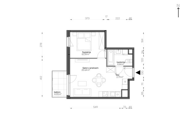 Rzut Aleje Praskie - 121/8
