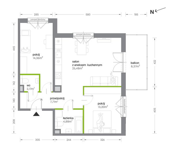 Rzut Żabiniec Vita - A.087