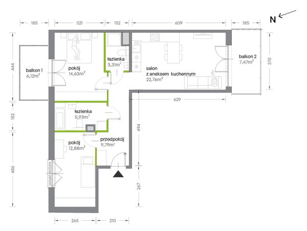 Rzut Żabiniec Vita - A.022