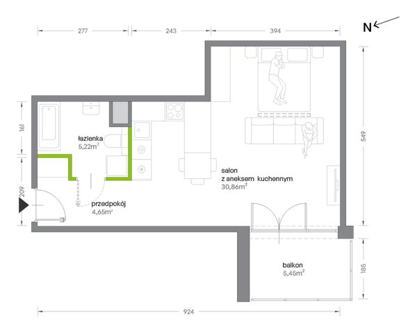 Rzut Żabiniec Vita - A.080