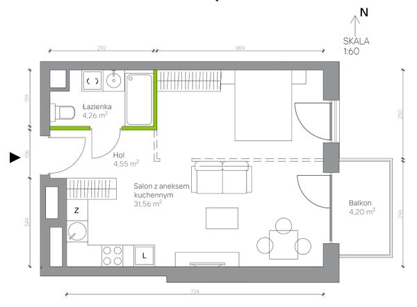 Rzut Jesionowa Vita - A.1.1