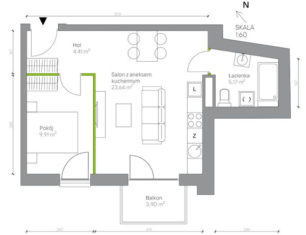 Rzut Jesionowa Vita - B.2.3